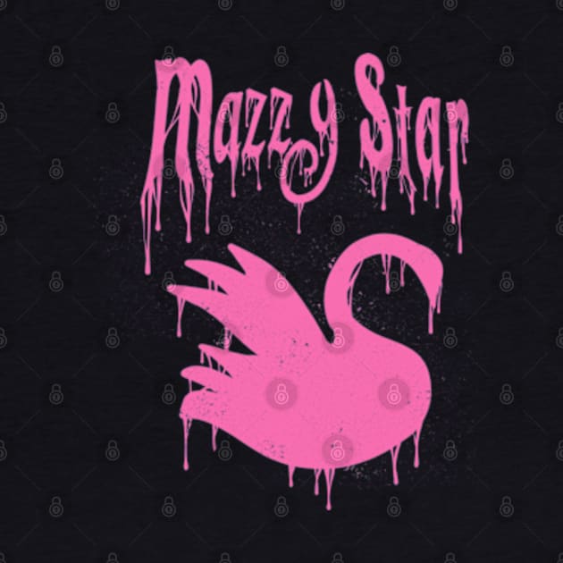 Mazzy Star - Vintage Art Style Fan Art Design by BlockersPixel